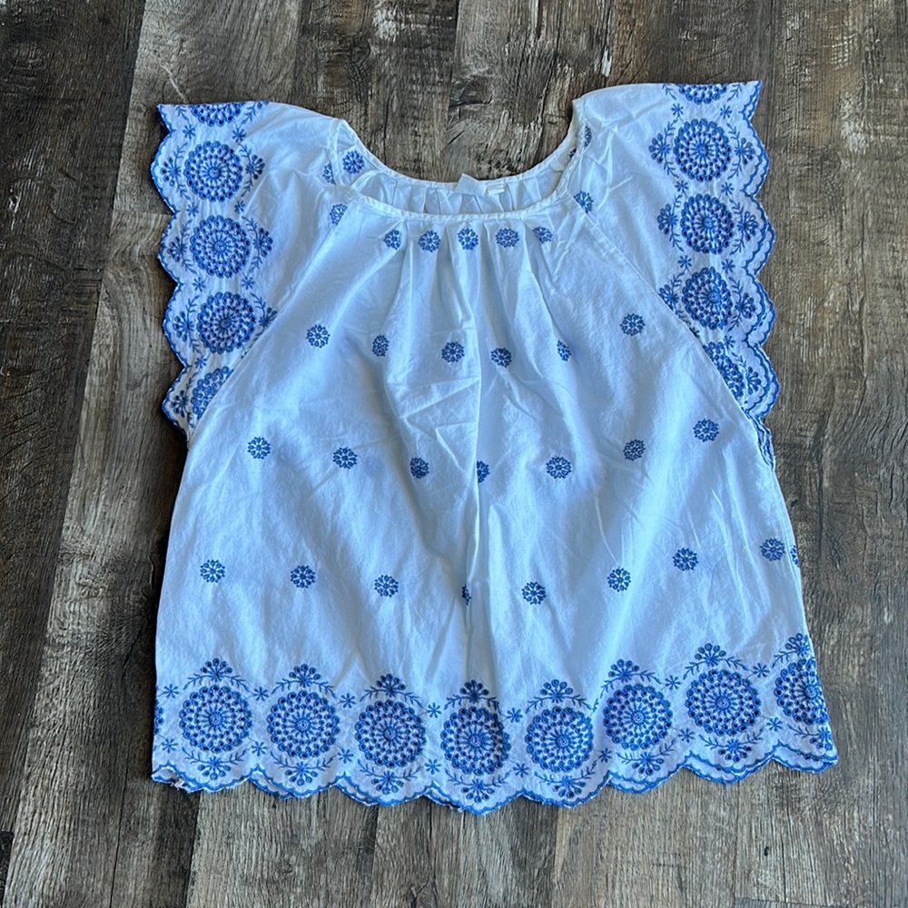 Beautiful Gap embroidered top